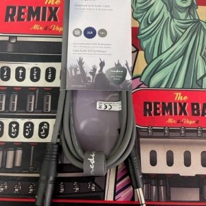 Câble stéréo XLR Nedis - Jack 6,35mm M/M 1,5m