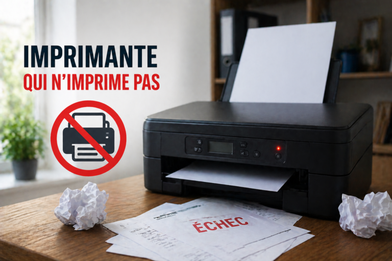 imprimante n'imprime pas HP Canon Epson dépannage solution