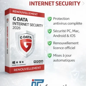 Renouvellement GDATA Internet Sécurity 2026