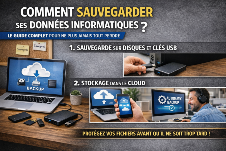sauvegarder données informatiques disque dur mécanique cloud sauvegarde 3-2-1